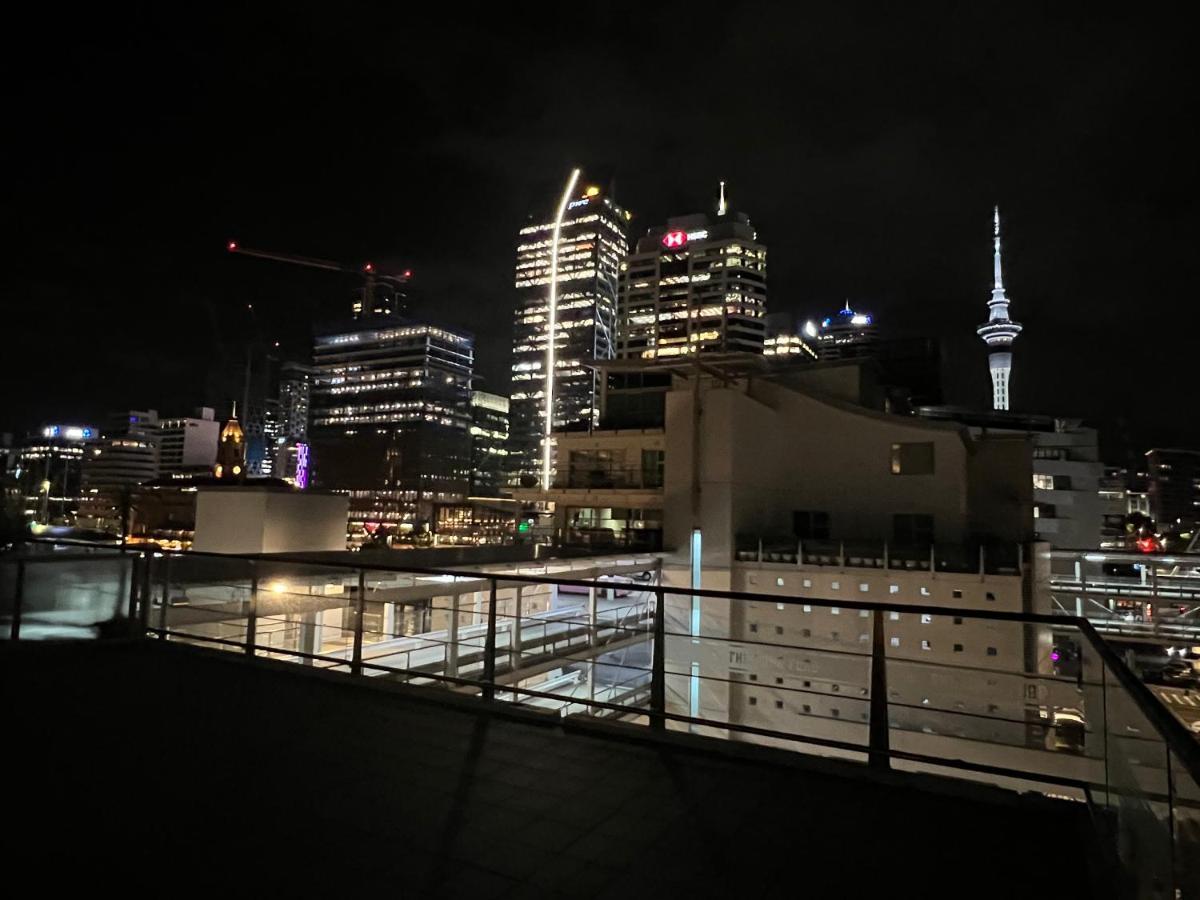 Waterfront Seaview Hotel Apartment - Same Building Block As Auckland Hilton Eksteriør billede