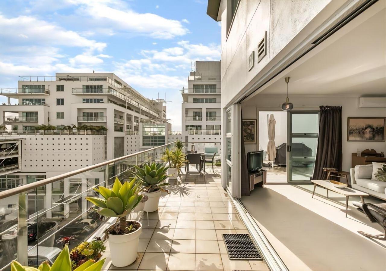 Waterfront Seaview Hotel Apartment - Same Building Block As Auckland Hilton Eksteriør billede