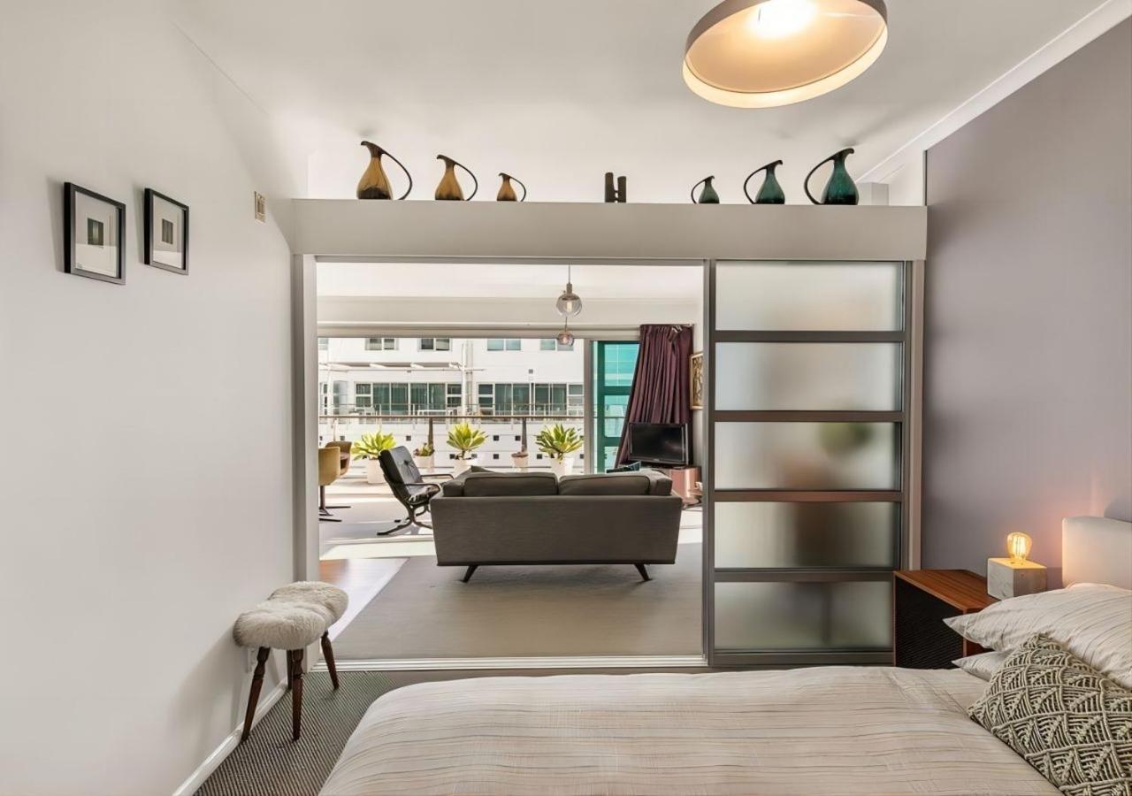 Waterfront Seaview Hotel Apartment - Same Building Block As Auckland Hilton Eksteriør billede