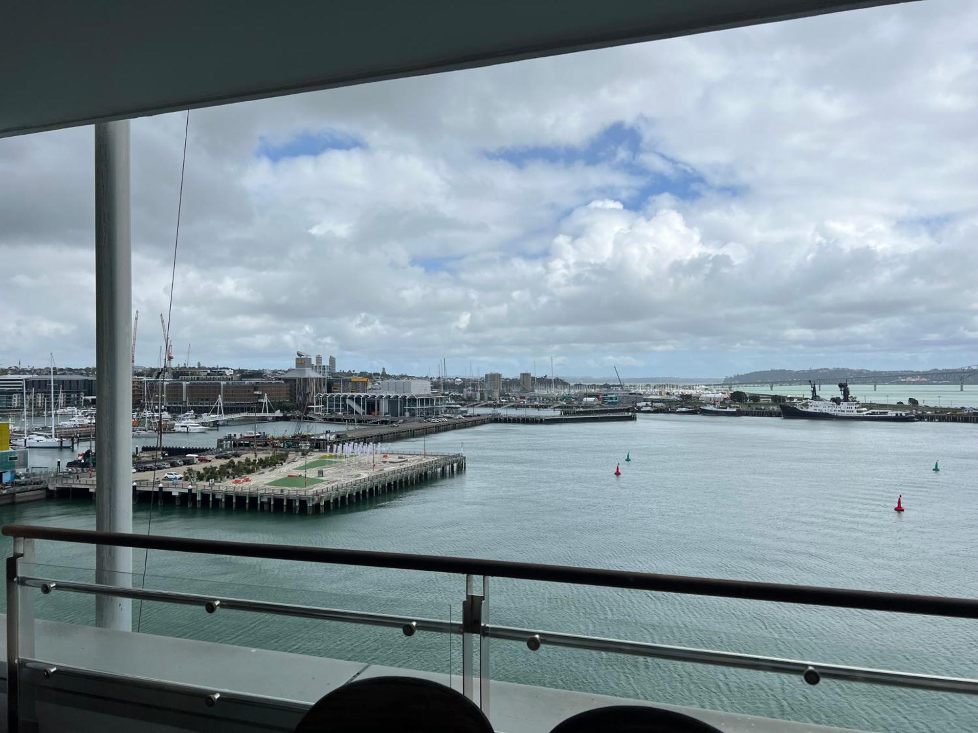 Waterfront Seaview Hotel Apartment - Same Building Block As Auckland Hilton Eksteriør billede