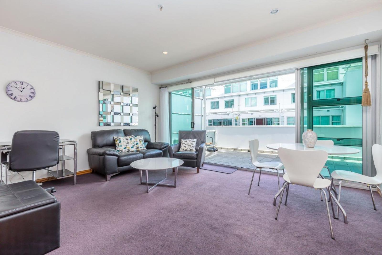 Waterfront Seaview Hotel Apartment - Same Building Block As Auckland Hilton Eksteriør billede